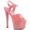 Pleaser - SKY308GF Sandale à bride à la cheville, Pole dance chaussures - Chaussures de pole dance - Noir/Transparent Product image